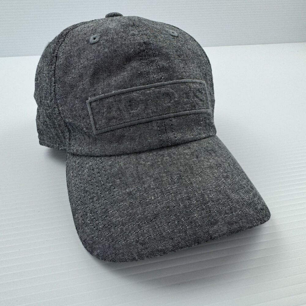 Adidas Climalite Gray Strapback Hat Adjustable Cotton Dad Cap Casual Golf